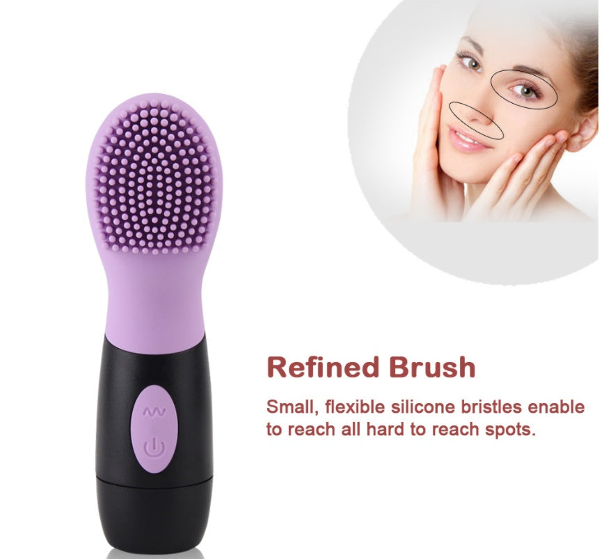 Silicone Facial Massager vibration cleaner