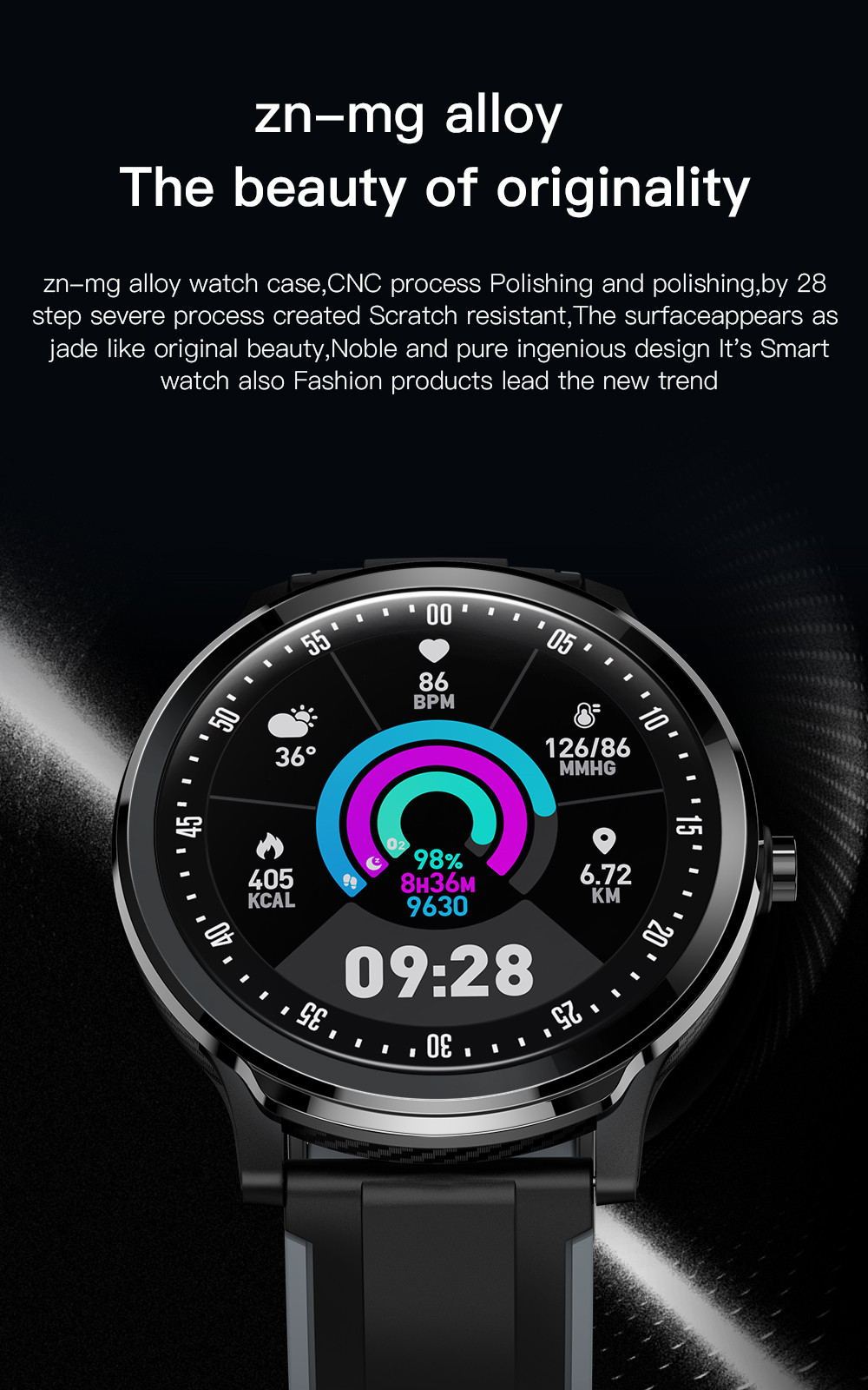 Smart watch SN80 fitness tracker