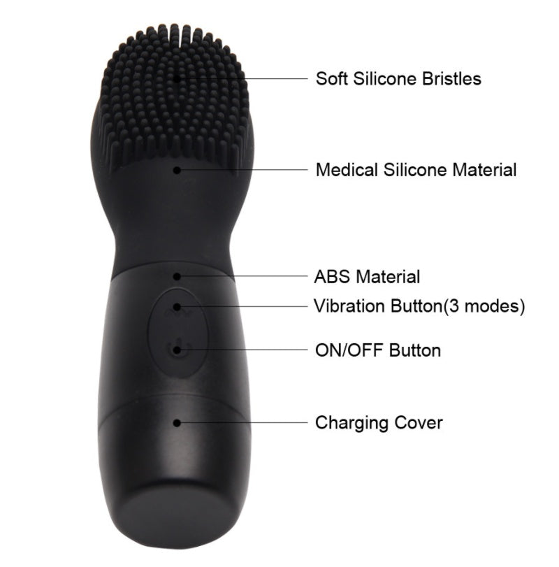 Silicone Facial Massager vibration cleaner