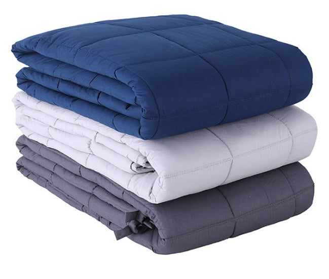 Sleeping weighted blanket