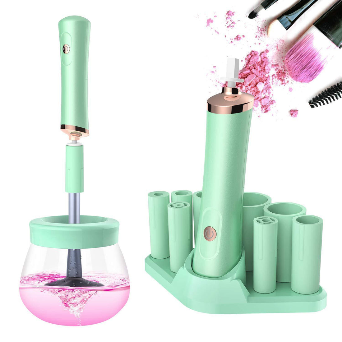 Makeup Brush Electric Scrubber