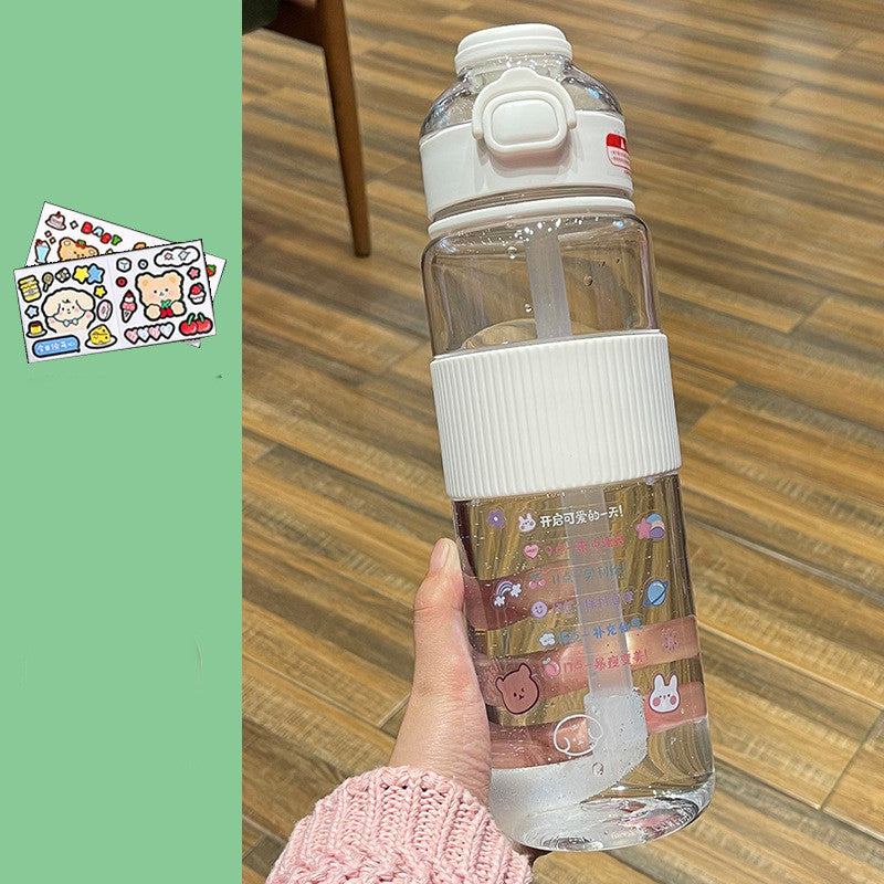 Portable Large Capacity Water Plastic Bottle