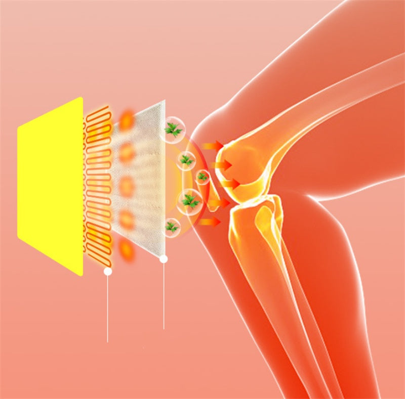 Hot Vibration Power Heating Knee Pads