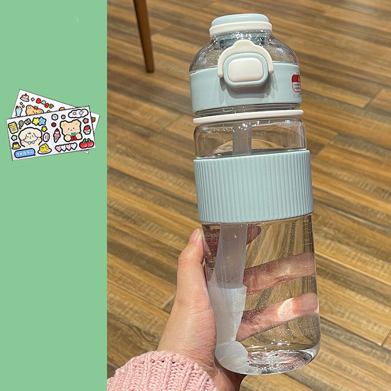 Portable Large Capacity Water Plastic Bottle