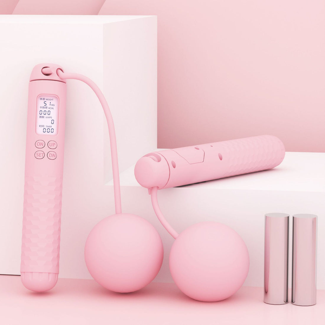 Fitness Exercise Weight Carrying Jumping Rope