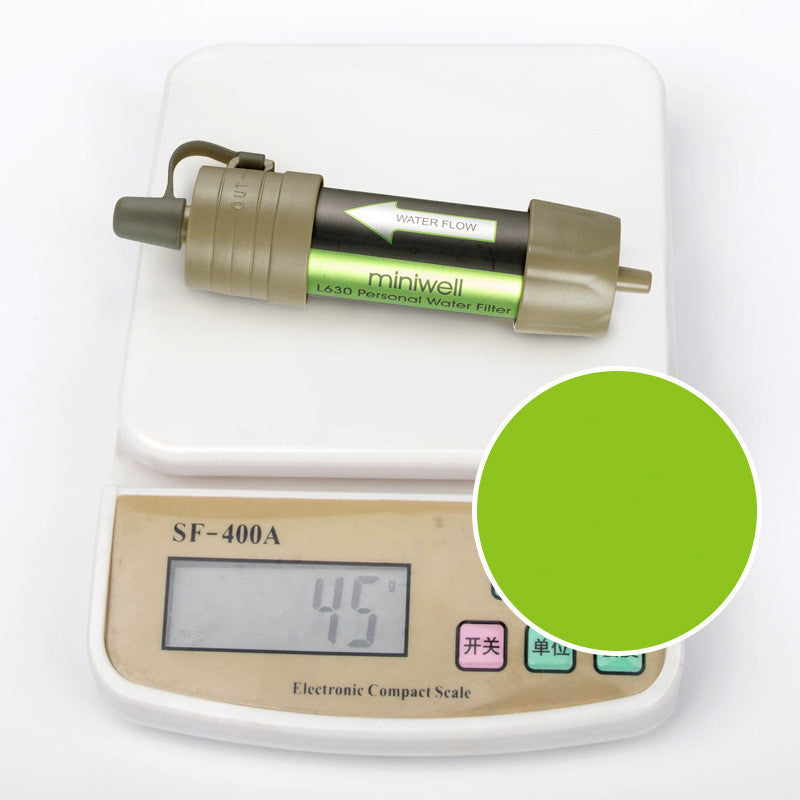 Straw Water Purification Bag Portable Filter