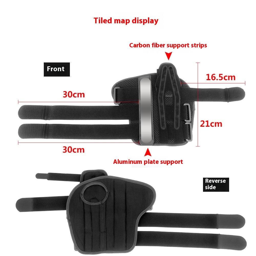 Carbon Fiber Thumb Strap Wrist Guard