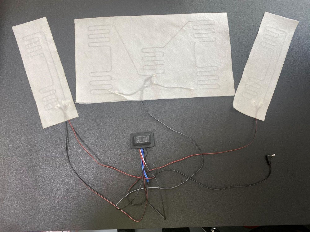 USB For Controlling Clothing Heating Pads