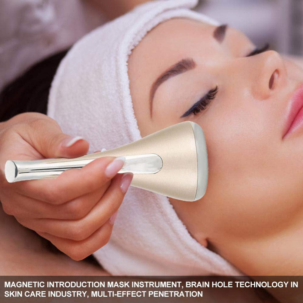 Facial massager gyro beauty device