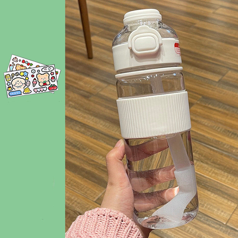 Portable Large Capacity Water Plastic Bottle