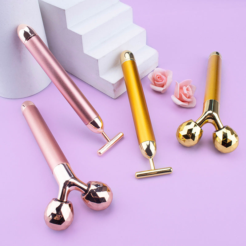 Facial Double Head 3D Roller Massager