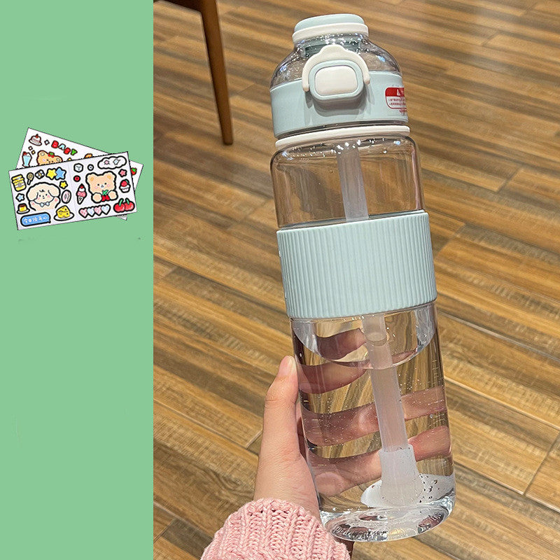Portable Large Capacity Water Plastic Bottle