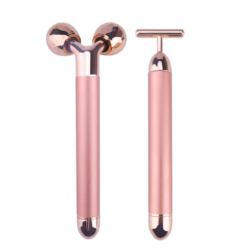 Facial Double Head 3D Roller Massager