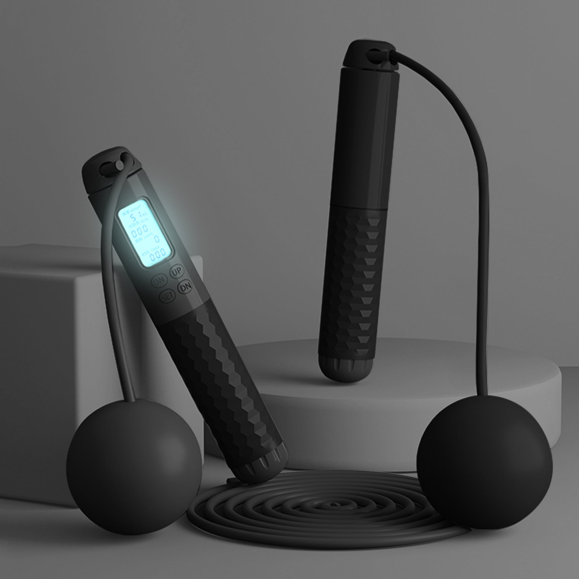 Fitness Exercise Weight Carrying Jumping Rope